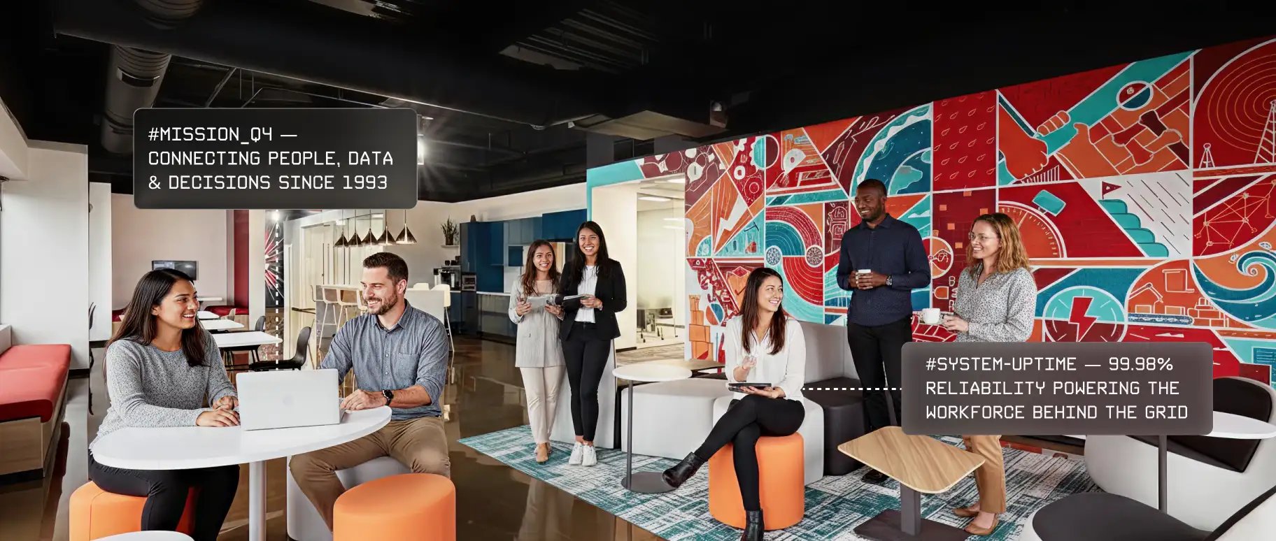 arcos-employees-collaborating-together-in-the-arcos-lobbies-smiling-talking