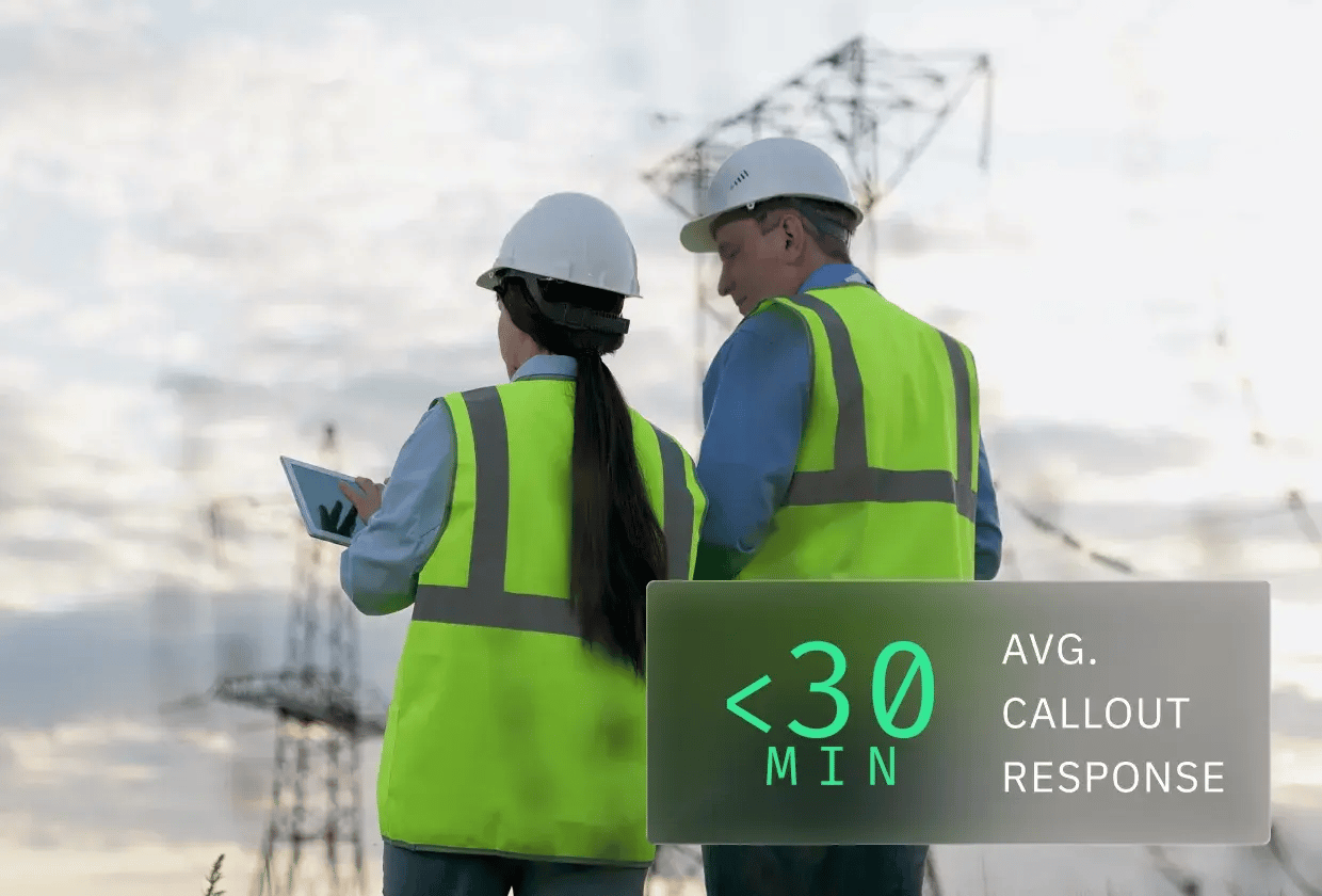 electric-utility-workers-monitoring-response-time