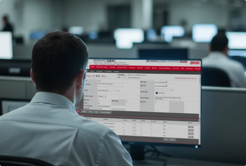 Screenshot displaying the power grid infrastructure in the background, highlighting its layout and connections.