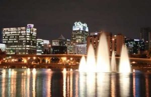 River, City Skyline