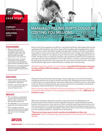 Critical Manufacturing Case Study Cover