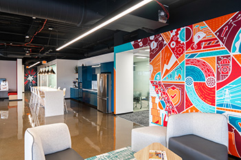 Interior of ARCOS HQ